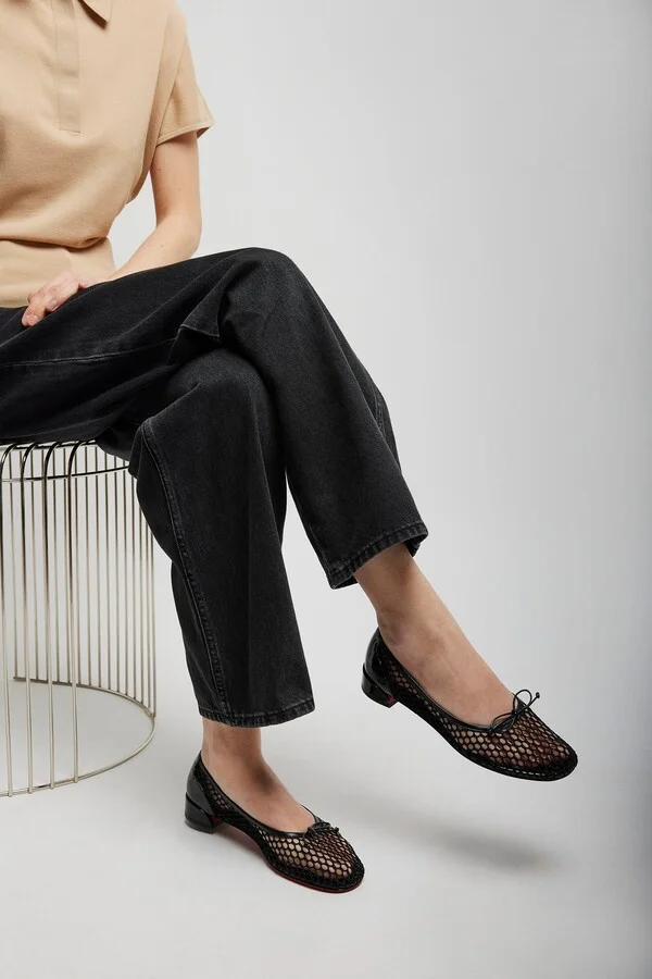 Sweetie Jane black mesh ballerinas - Image 6