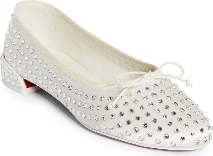 Sweetie Jane Crystal Embellished Ballerina Flat