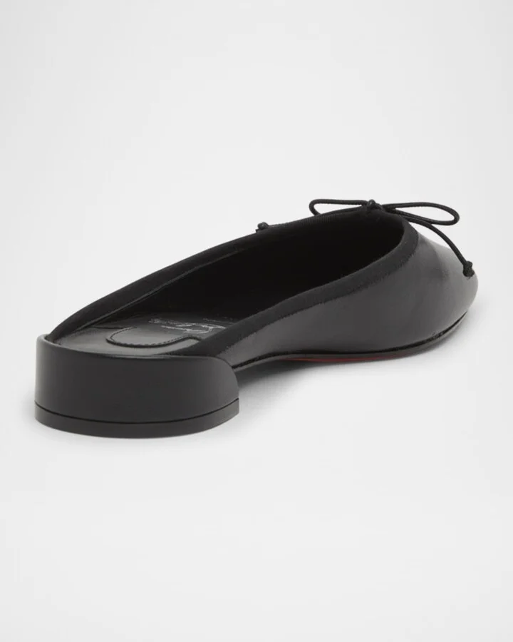Sweetie Jane Red Sole Ballerina Mules - Image 4