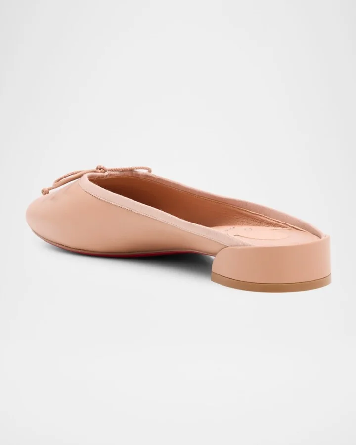 Sweetie Jane Red Sole Ballerina Mules - Image 11