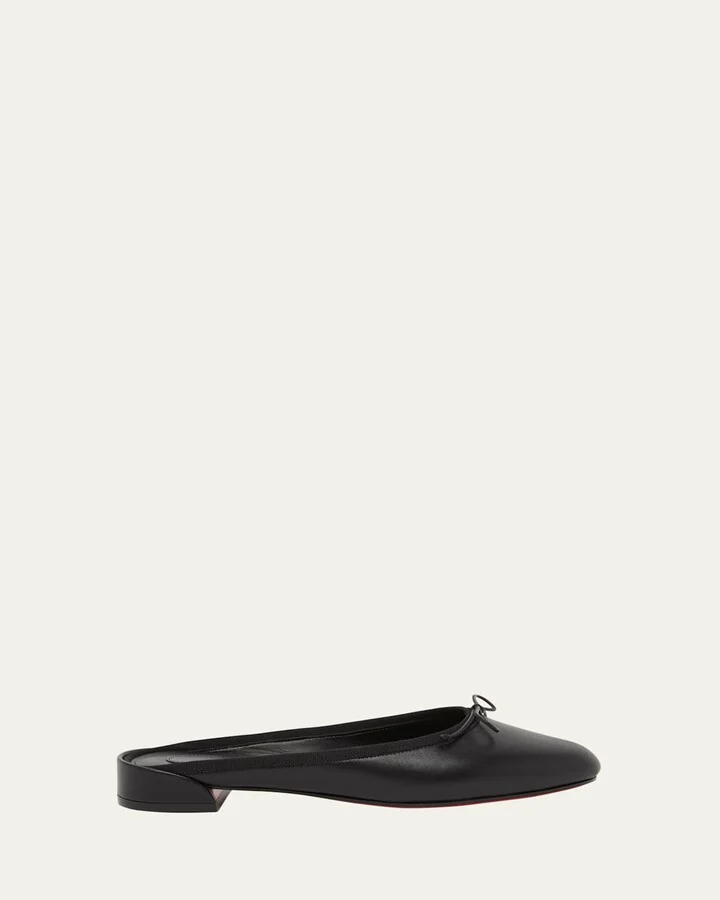 Sweetie Jane Red Sole Ballerina Mules