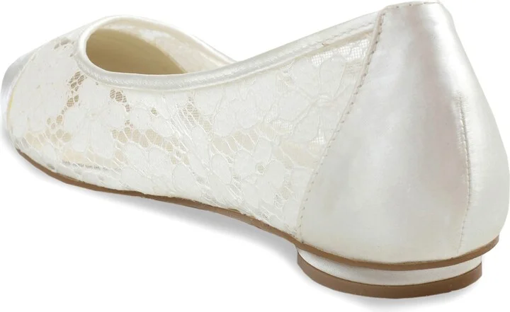 Sweetie Satin Lace Flat - Image 2
