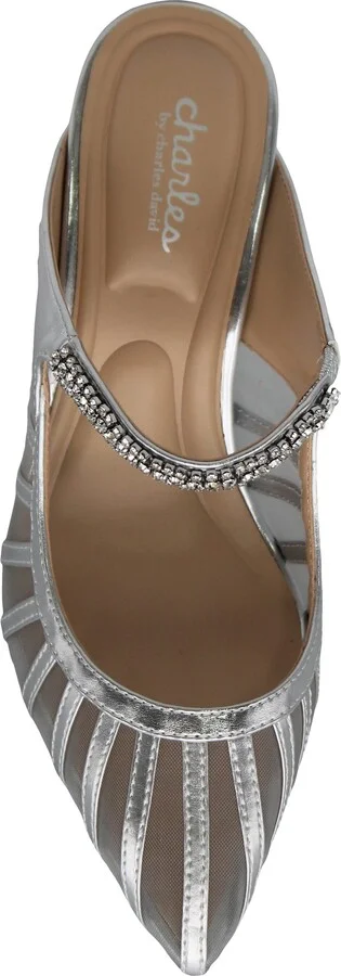 Swell Crystal Strap Mesh Mule - Image 4