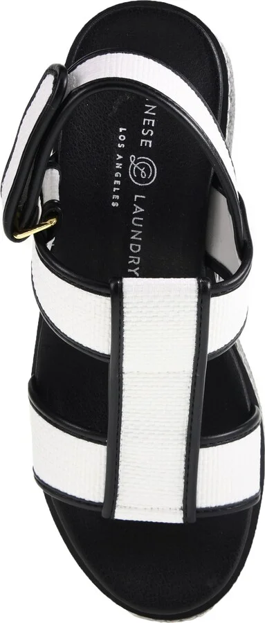 Swell Raffia Platform Wedge Sandal - Image 3