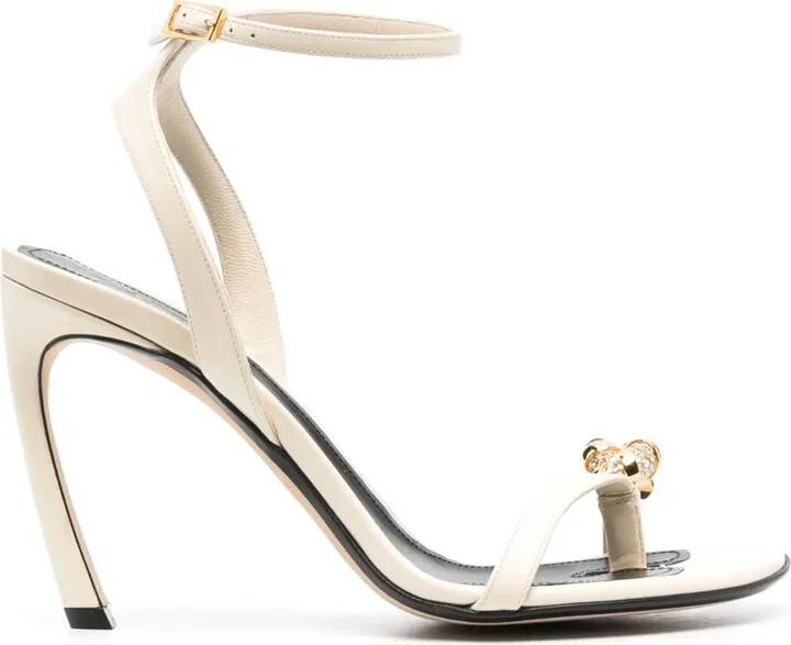 Swing 105mm embellished leather sandals