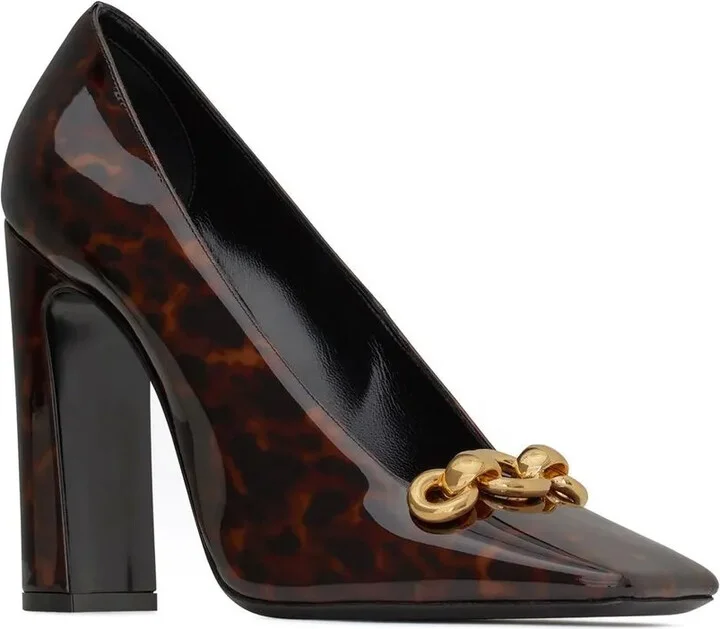 Swing 110mm tortoiseshell pumps - Image 2