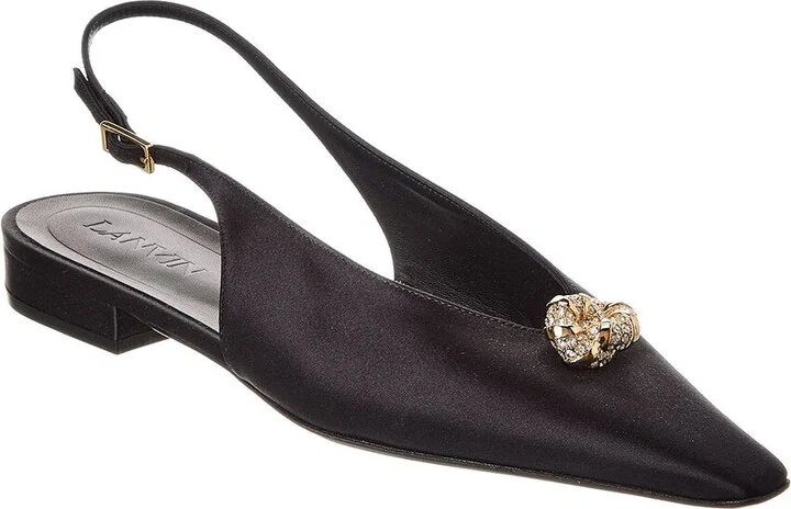 Swing Melodie Leather Slingback Flat