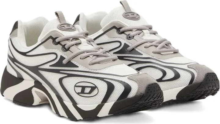 Swirl-Pattern Low-Top Sneakers - Image 2
