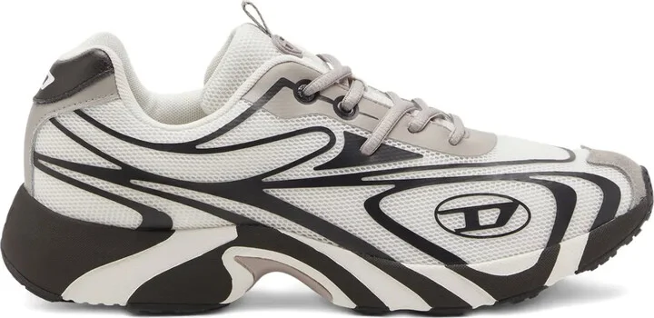 Swirl-Pattern Low-Top Sneakers