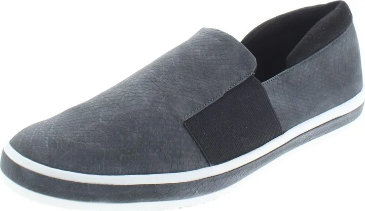 Switch II Womens Embossed Faux Leather Casual Shoes