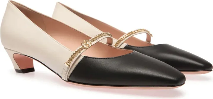 Sybil 35mm leather pumps - Image 2