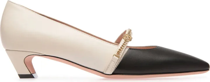 Sybil 35mm leather pumps
