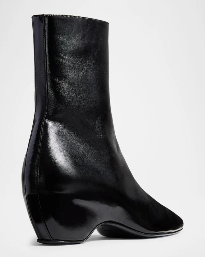 Sybil Leather Ankle Boots - Image 2