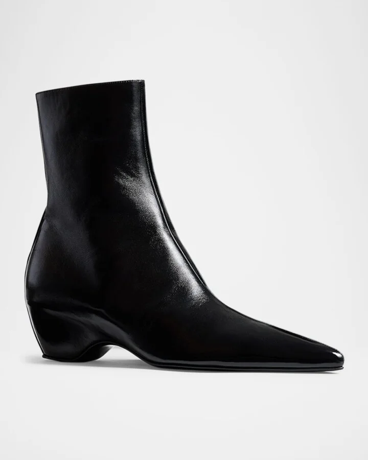 Sybil Leather Ankle Boots - Image 3