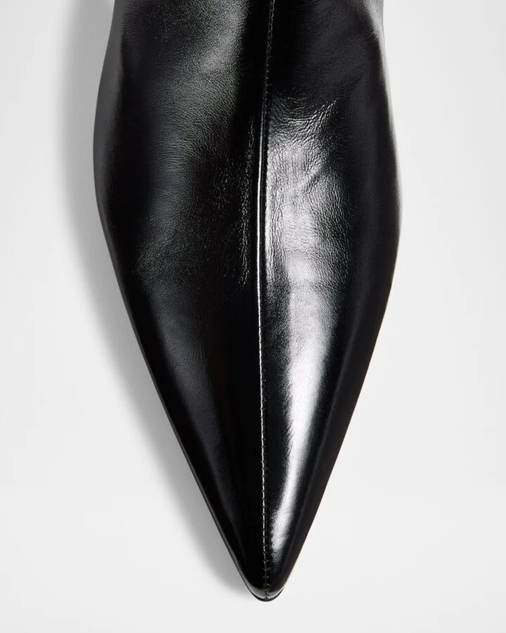 Sybil Leather Ankle Boots - Image 4