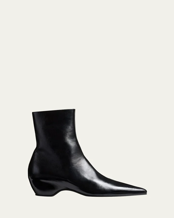Sybil Leather Ankle Boots