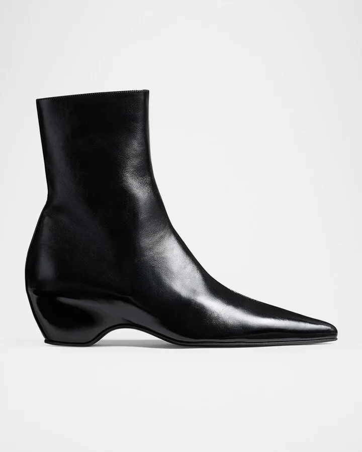 Sybil Leather Ankle Boots