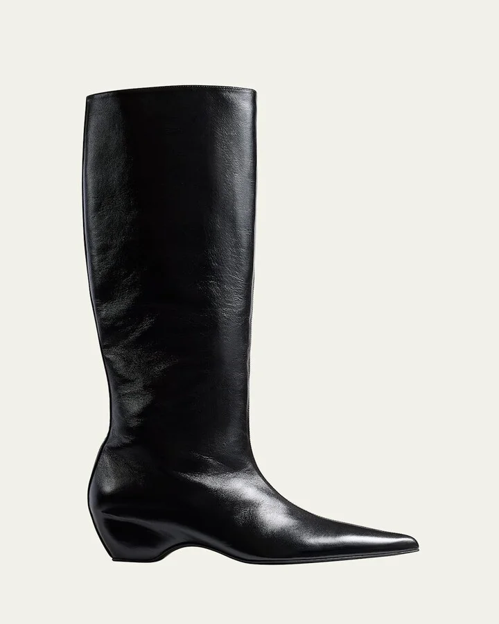 Sybil Leather Knee Boots