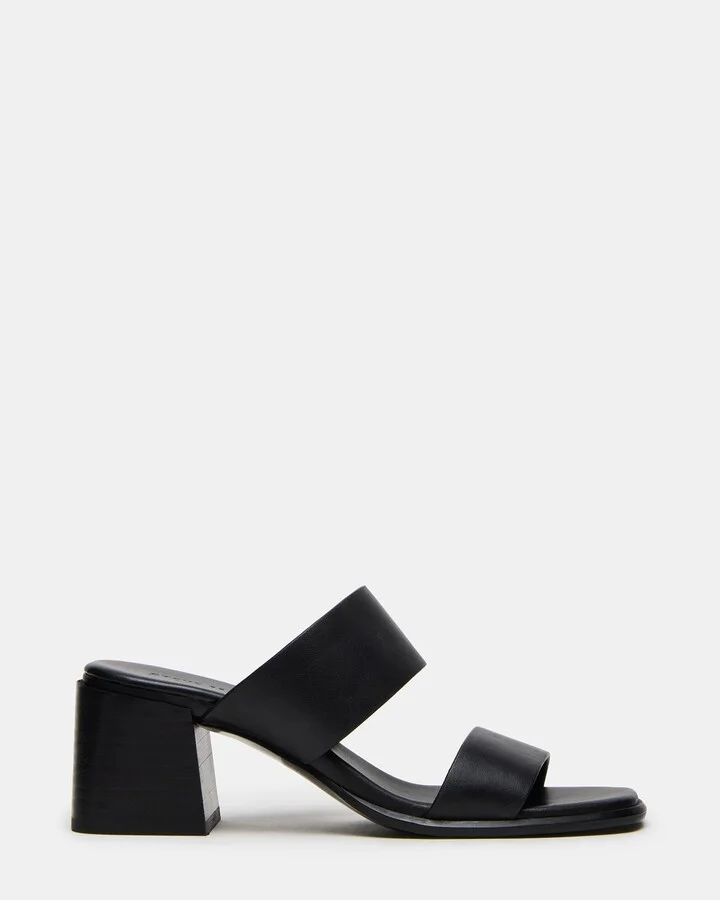 Sycamore Black Leather