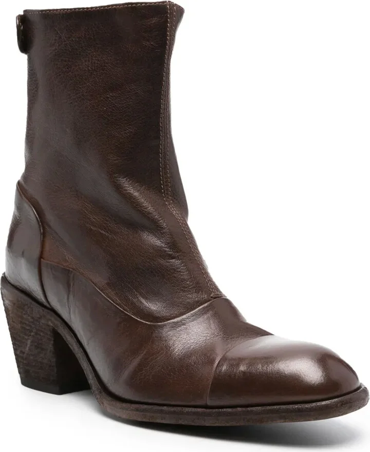 Sydne 004 70mm leather boots - Image 2