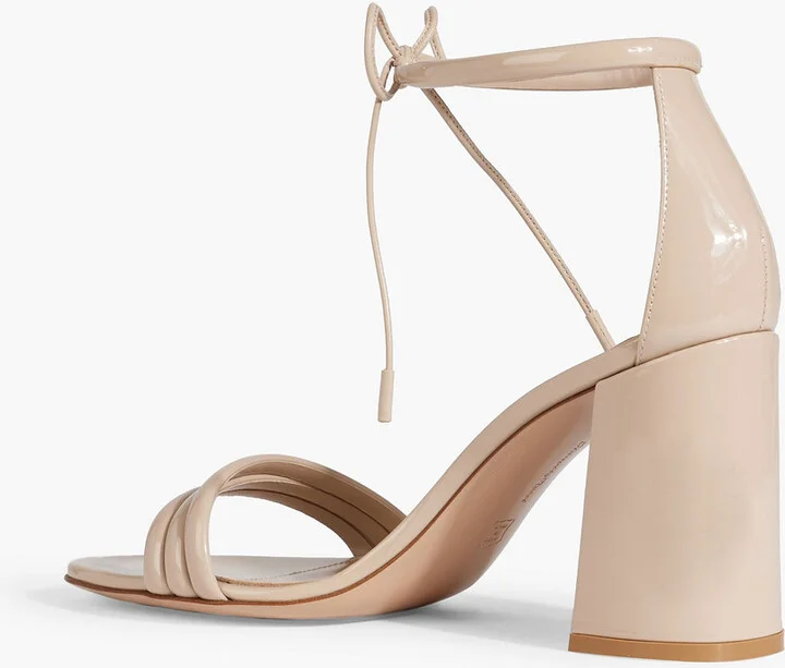 Sydney 85 patent-leather sandals - Image 3