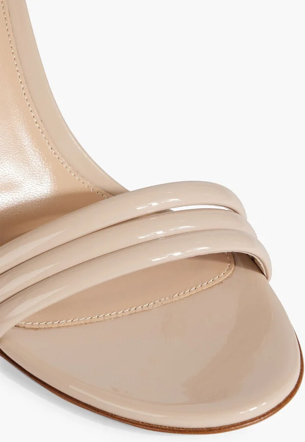 Sydney 85 patent-leather sandals - Image 4