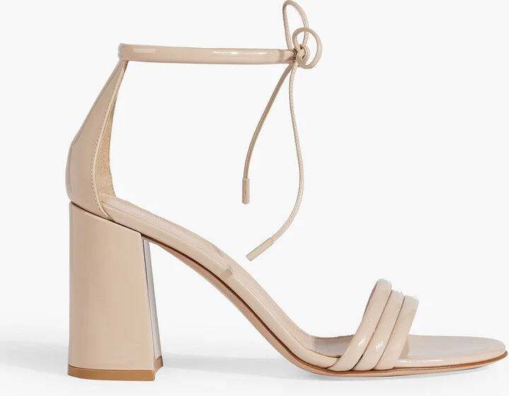 Sydney 85 patent-leather sandals