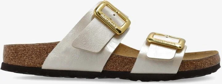 Sydney Cushion-Buckle Double Strap Slides