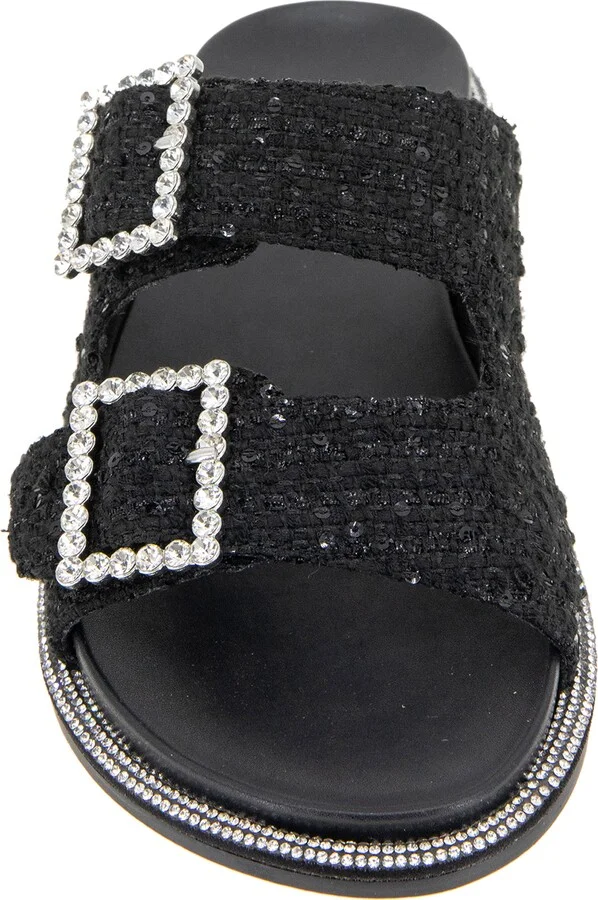 Sydney Embellished Slide Sandal - Image 11