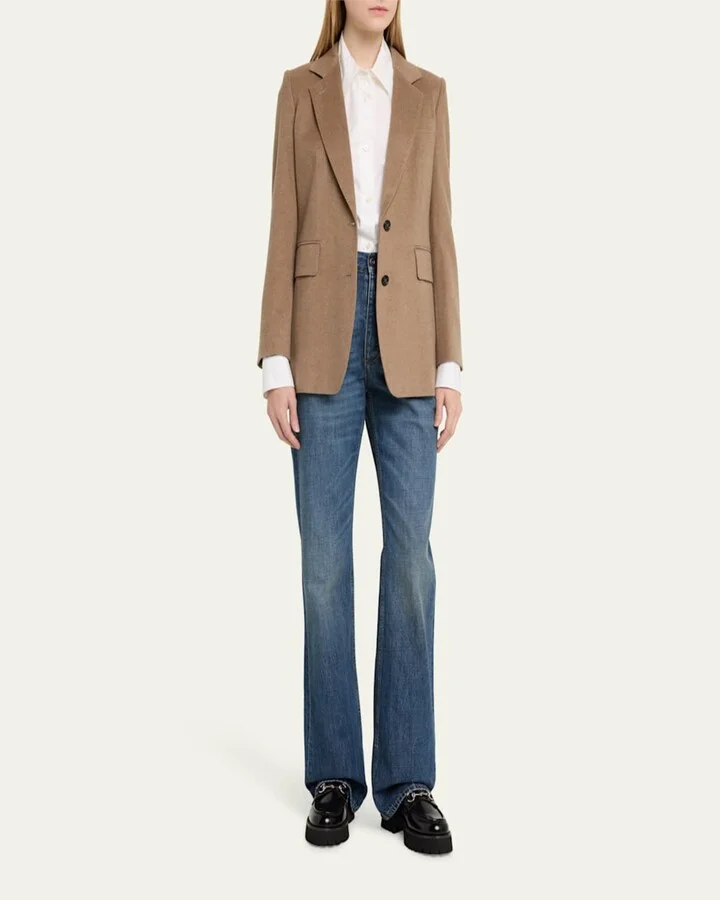 Sylke Leather Bit Loafers - Image 3