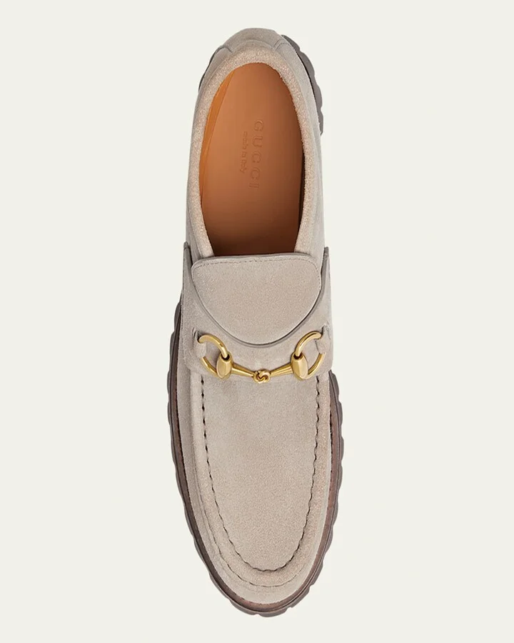 Sylke Suede Bit Moccasin Booties - Image 4
