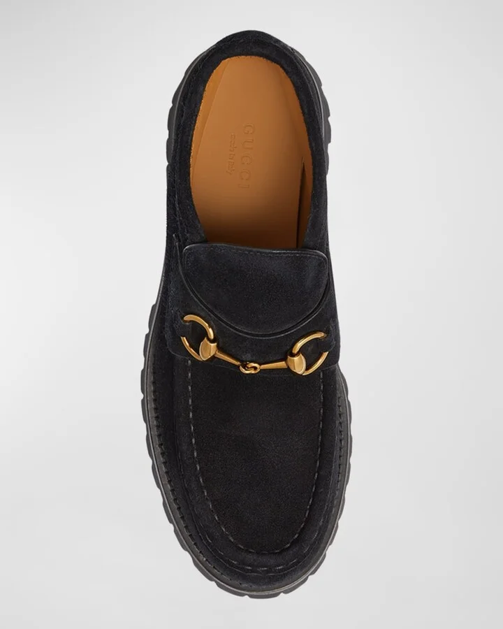 Sylke Suede Bit Moccasin Booties - Image 6