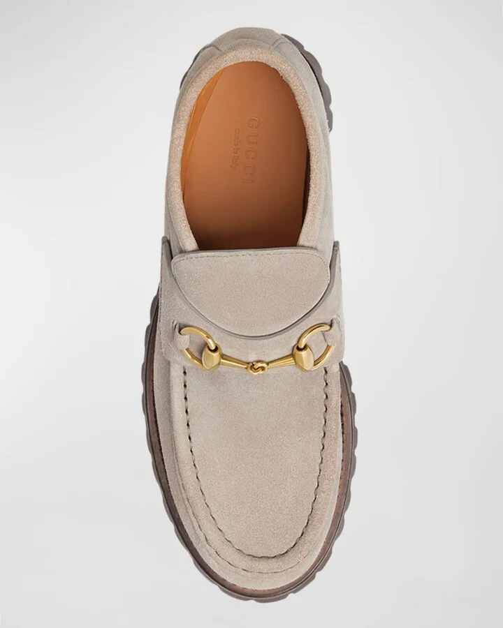 Sylke Suede Bit Moccasin Booties - Image 11