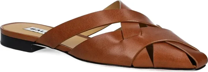 Sylt brushed leather mules - Image 2