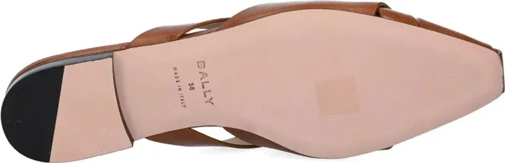 Sylt brushed leather mules - Image 4