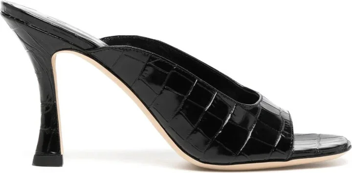 Sylvia Mule Black
