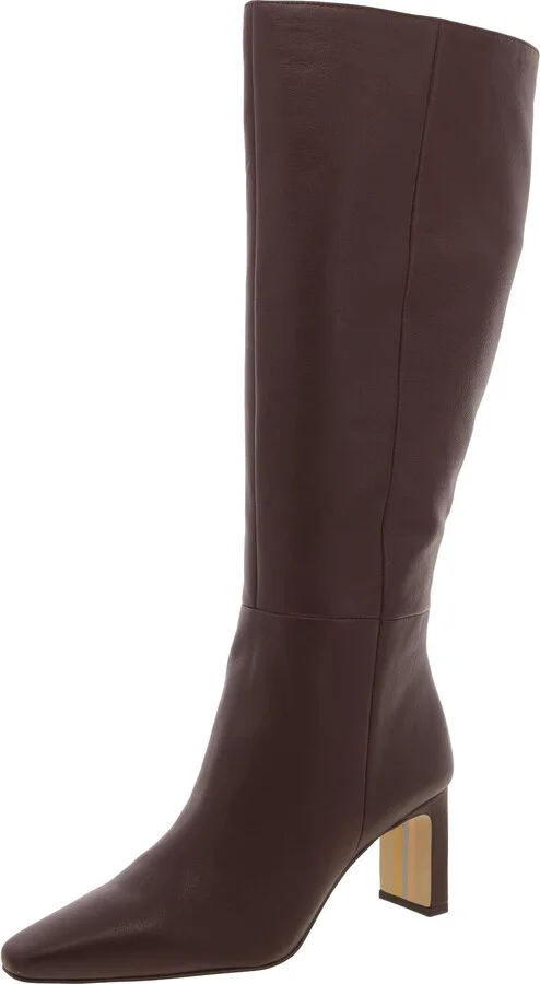 sylvia Womens Wide Calf Knee-High Boots