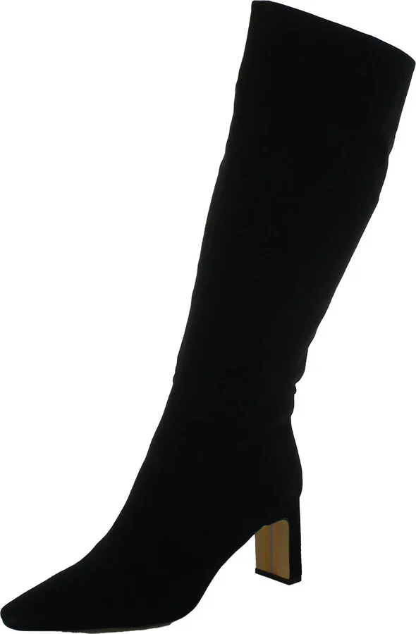 Sylvia Womens Zipper Tall Knee-High Boots