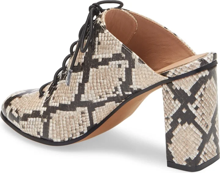 Sylvie Lace-Up Mule - Image 2
