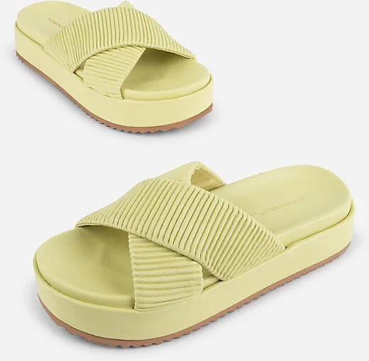 Sylvie Platform Slide Sandals - Image 3