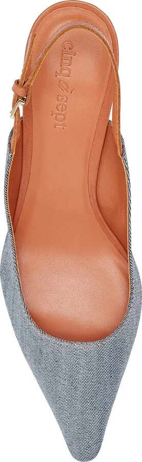 Sylvie Pointed Toe Slingback Pump - Image 3