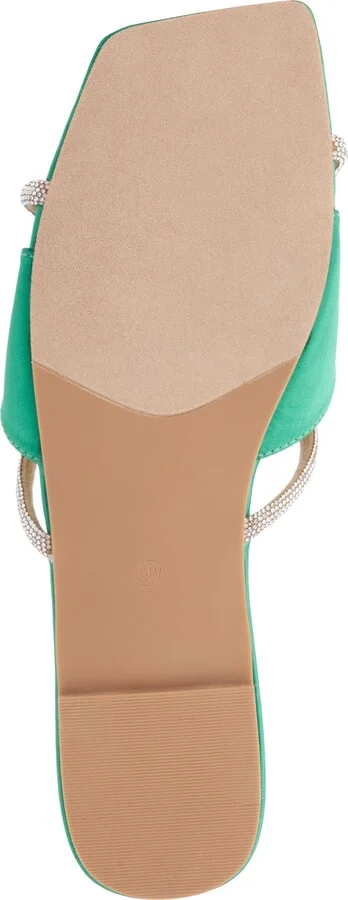 Sylvie Rhinestone Slide Sandal - Wide Width - Image 6