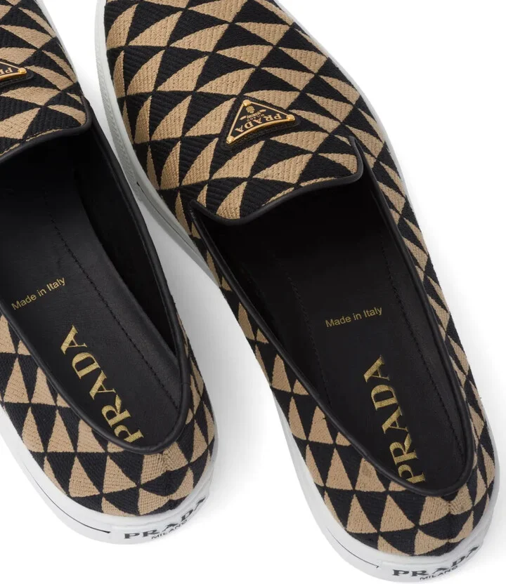 Symbole triangle-logo loafers - Image 4