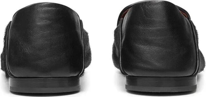Symphony leather flat slippers - Image 3