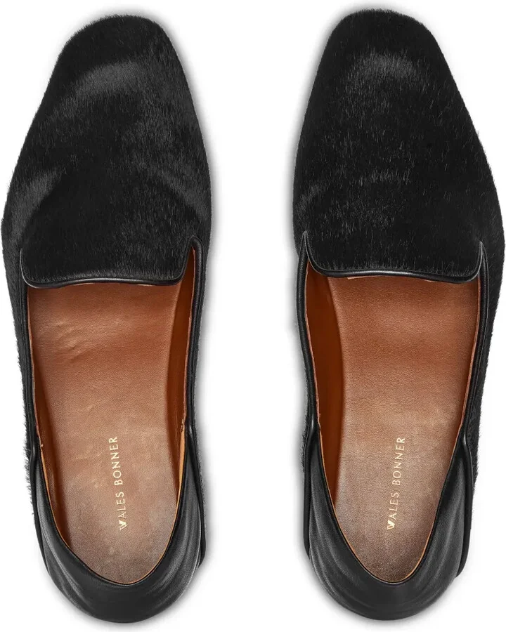 Symphony leather flat slippers - Image 4