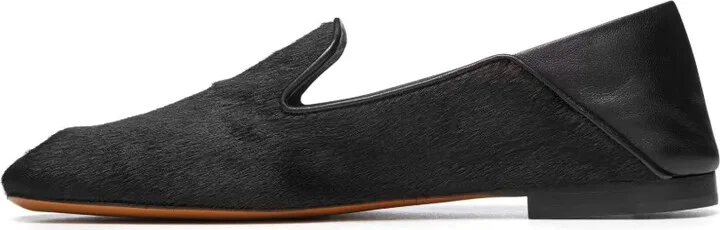 Symphony leather flat slippers - Image 5