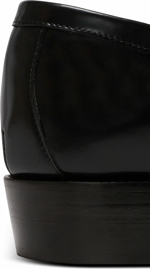 Sync Glazed Leather Loafers - Image 9