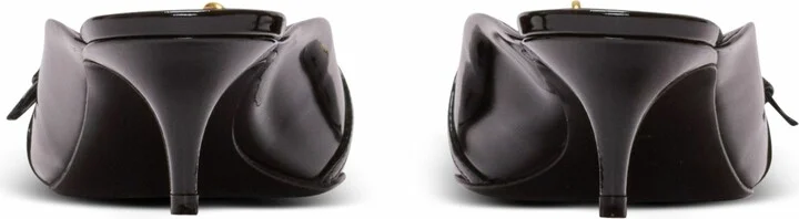 Sync Patent Leather Mules With Pointed Toe - Image 3