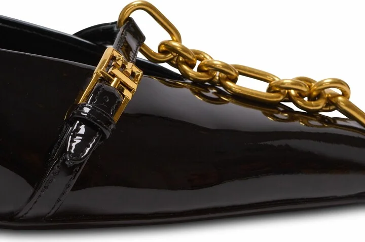 Sync Patent Leather Mules With Pointed Toe - Image 7