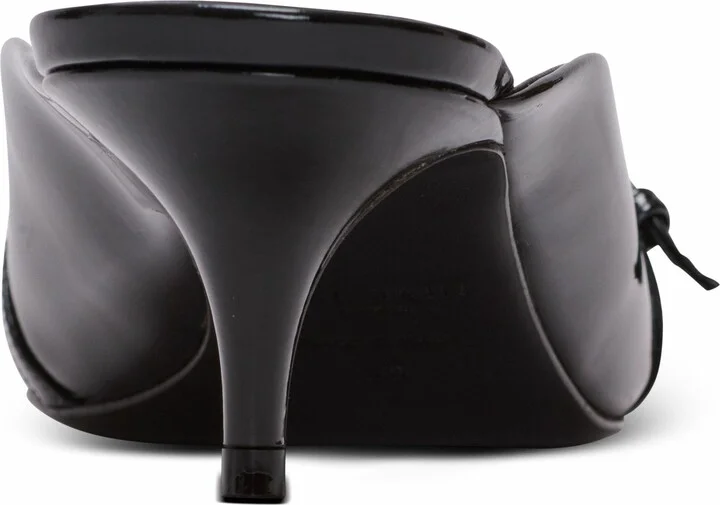 Sync Patent Leather Mules With Pointed Toe - Image 8
